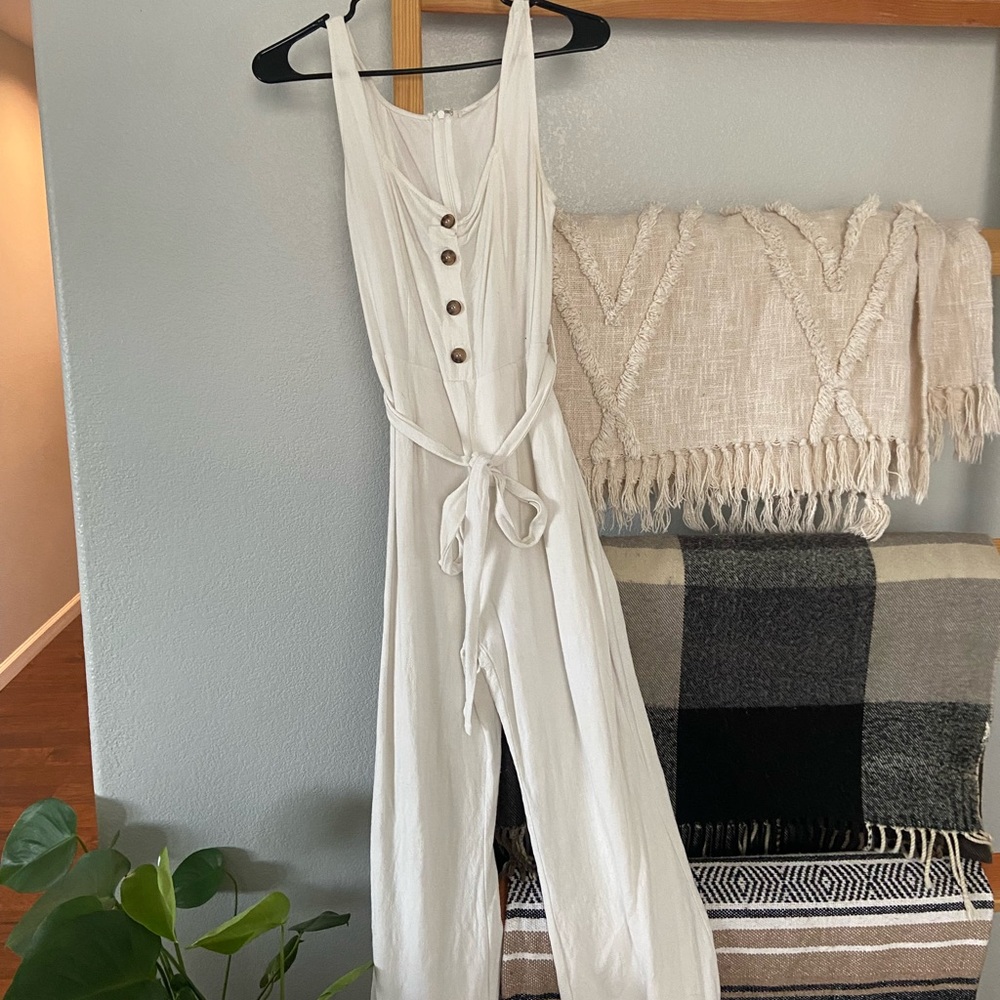 White Jumpsuit